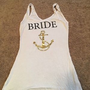 Bride 👰🏻 tank top